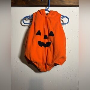 Carter's Orange Pumpkin Baby Outfit
